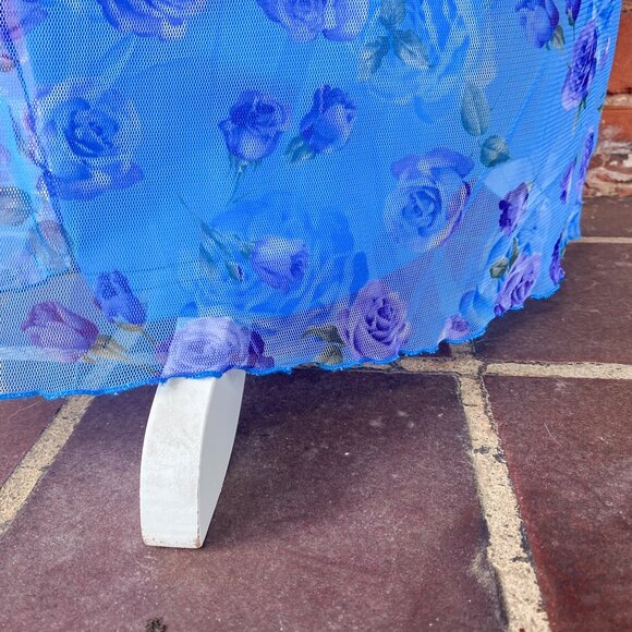 Y2K mesh maxi skirt - Picture 3 of 9